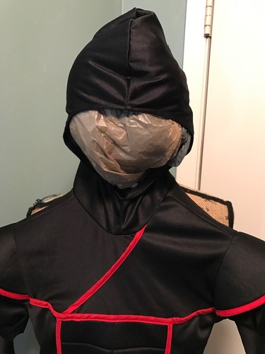 japanese military warrior stealth ninja child costume; s; pre
