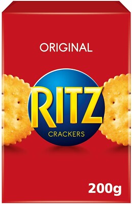 Ritz Crackers - Gesalzen Cracker Knabbergebäck - 200 Gramm