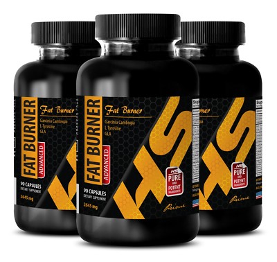 Immune system for men - FAT BURNER EXTREME - energy and focus supplement - 3 Bot