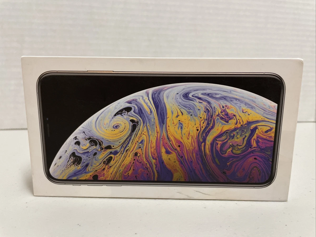 Original Apple iPhone XS MAX 256GB SIlver “BOX ONLY” (Doesn't