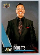 2021 Upper Deck AEW First Edition Justin Roberts #75