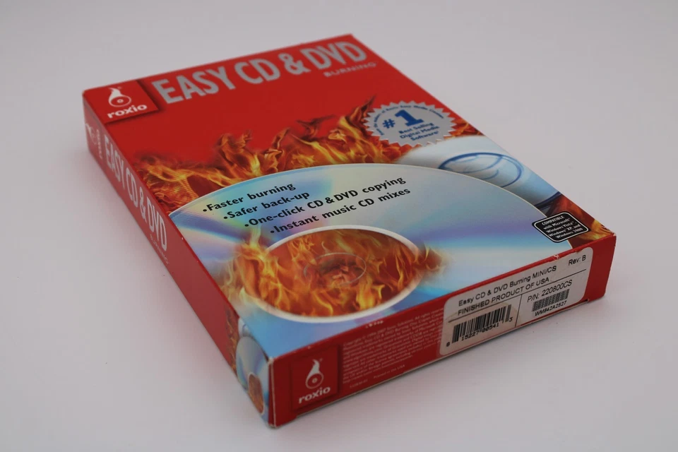 Roxio Easy CD & DVD Burning - Capture, Edit, Burn and Share - SVCD NEW - Image 3 of 4