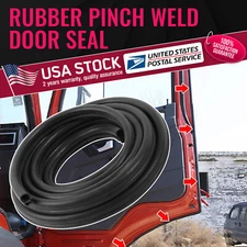 20ft Car Auto Door Window Trunk Seal Trim Rubber Strip Push-On Pinch Weld NEW