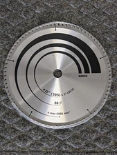Bosch 12-inch saw blade 80 teeth