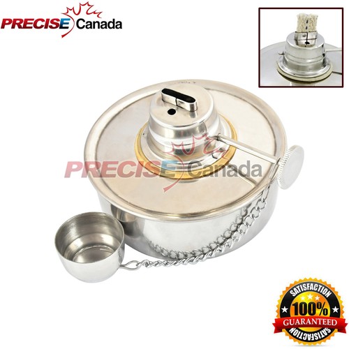Jeweler's Dental Lab Alcohol Burner Lamp - Adjustable Bunsen Burner For Soldering & Crafting