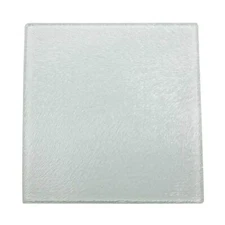 120Pcs 3.9" Rough Glass Coasters Sublimation Blank Coasters Coating Foot Pads