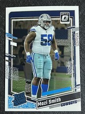 2023 Panini Donruss Optic Mazi Smith Rated Rookie Base #228 Dallas Cowboys (1C)