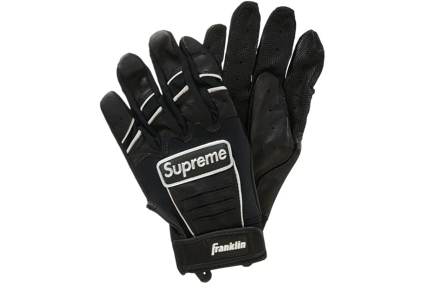 Gant de battage Supreme Franklin CFX Pro noir 100 % authentique taille moyenne DS