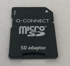 Q-Connect MICROSD Adapter Reader - Tracked Postage