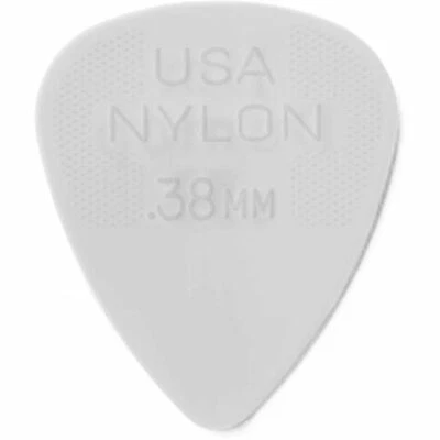 Plektrum Dunlop Nylon Standard 0,38mm (12Stck) Plek Pick NEU