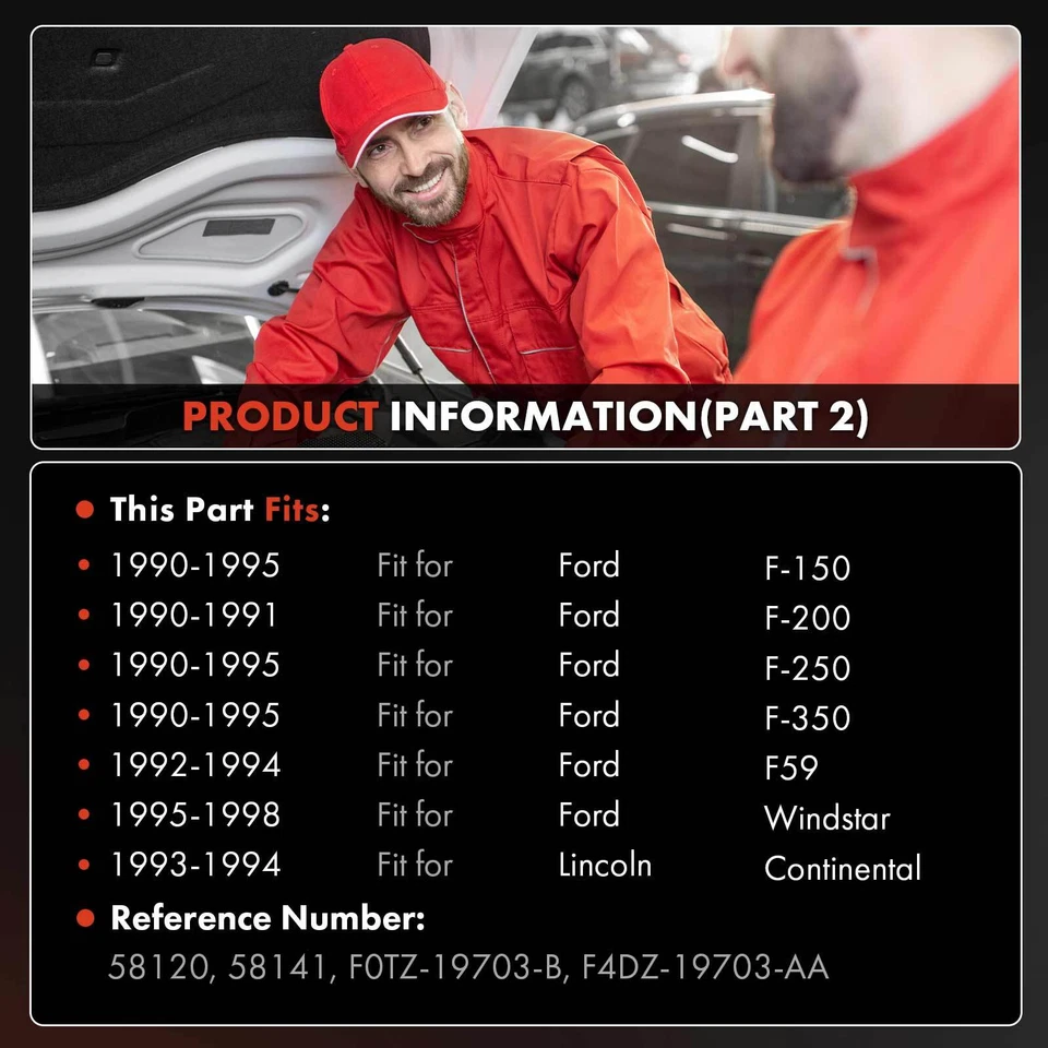 Compresor de aire acondicionado con compresor FS10 para Ford Bronco 90-95 F-150 F-250 F-350 Lincoln Foto 2 de 4