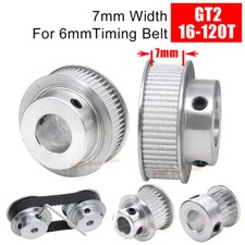 GT2 6mm Timing Belt Pulleys 16-120 Teeth 4-25mm Bore Synchronous Wheel Printer