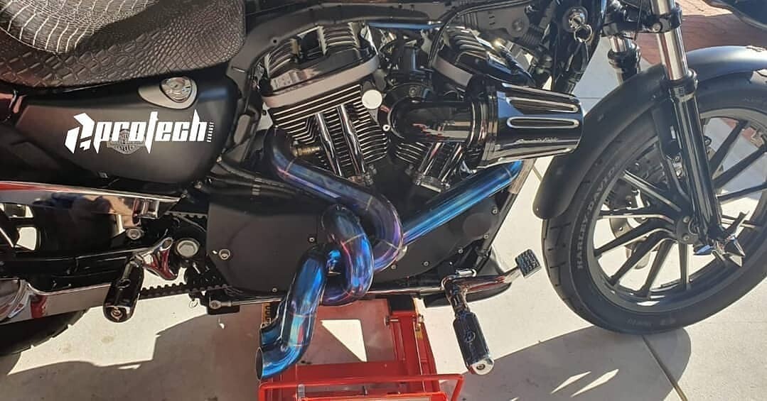 Exhaust System HARLEY-DAVIDSON SPORTSTER Motorcycle Header Pipe