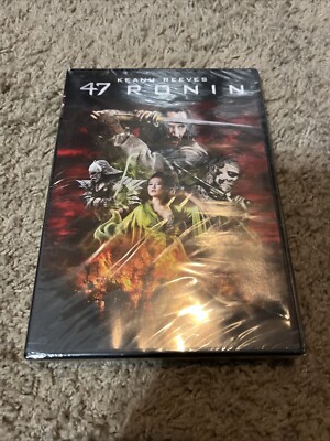 47 RONIN (DVD) Keanu Reeves, Hiroyuki Sanada New Sealed Japanese Samurai Flick