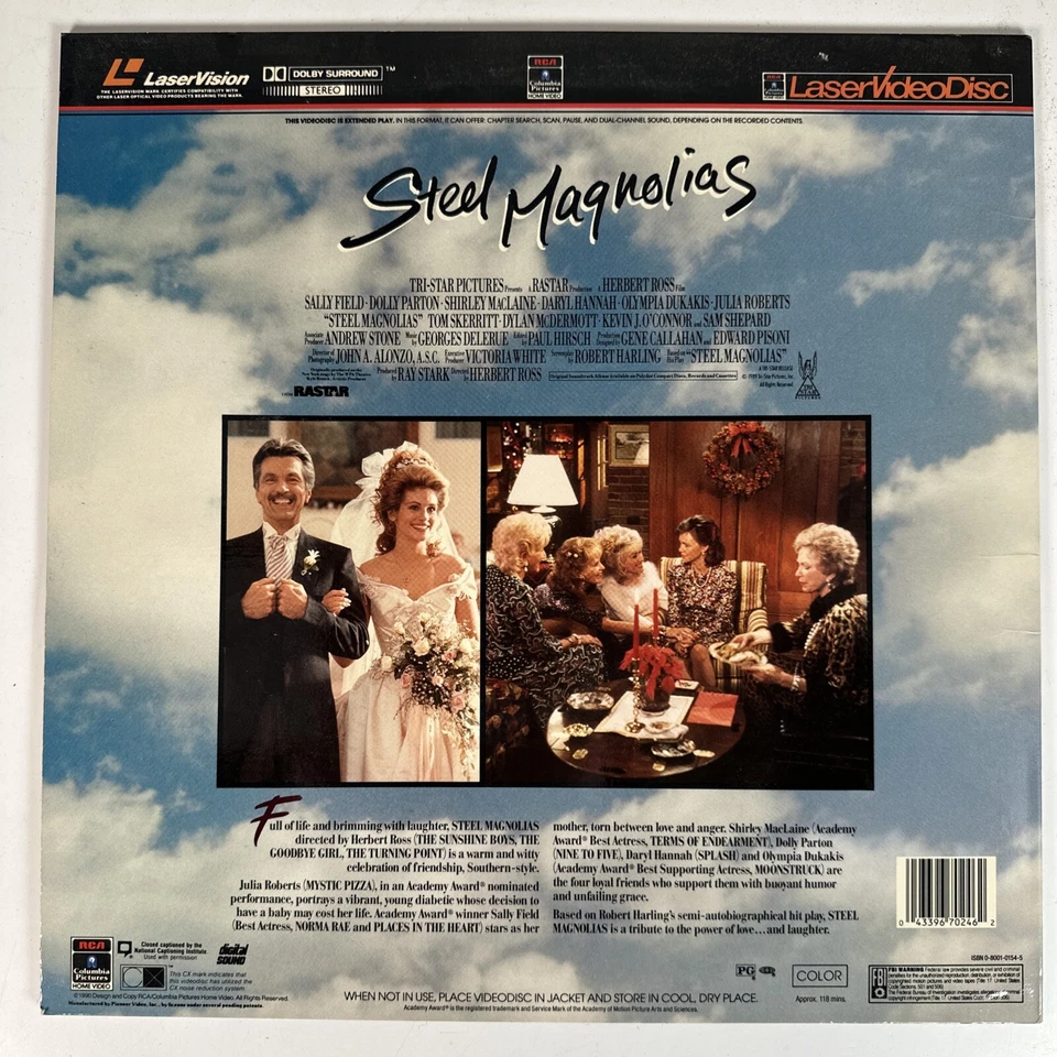 Steel Magnolias LaserDisc - Image 2 of 2