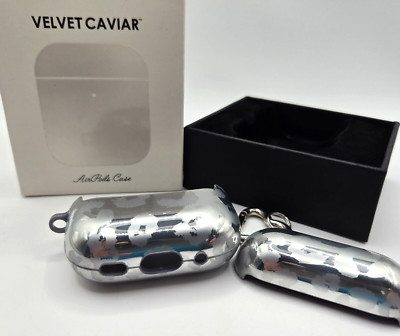 Velvet Caviar Compatible with AirPod Pro Case - Chrome Leopard Print
