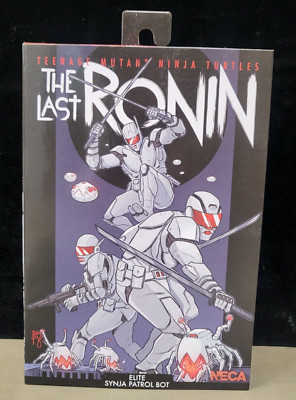 NECA TMNT The Last Ronin Elite Synja Patrol Bot (white armor)