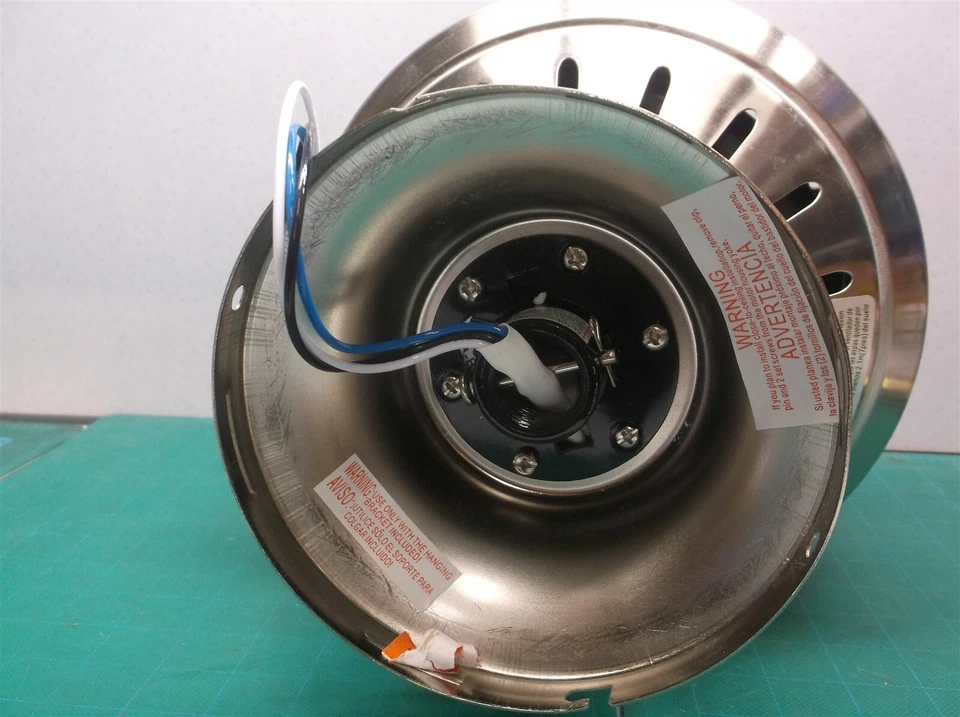 1002227827 Motor & Housing from a Mercer 52 in LED Brushed Nickel Ceiling Fan - Image 4 of 4