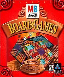 Milton Bradley & Hoyle Board PC CD-ROM Game Chess Checkers Connect Four Pente