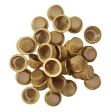 USA 40Pcs Tobacco Smoking Pipe Metal Filter Screen Brass Mesh Concave Bowl