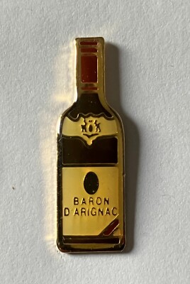34 - Pin's BOTTLE OF WINE BARON D'ARIGNAC