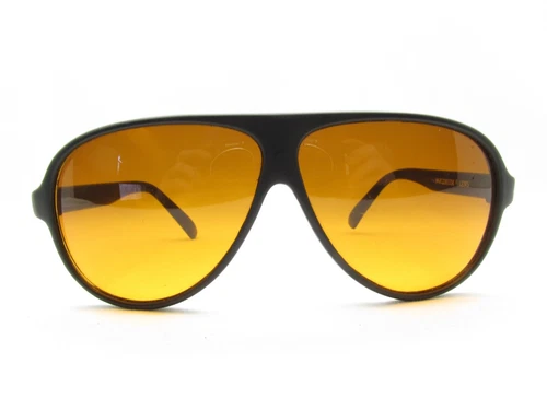 BLUBLOCKER AVATOR TEARDROP BLACK SUNGLASSES MALENIUM LENS 65-135 117610