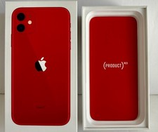 iPhone 11 Red Box Only With Instruction Manual