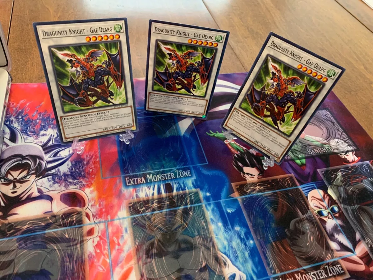 Yugioh x3 Dragunity Knight - Gae Dearg Common HAC1-EN163 (Near Mint!) | eBay