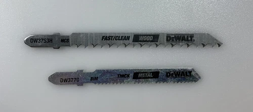 2 Dewalt DCS331 Cordless Jig Saw 20V Blades DW3770 DW3753H N536023