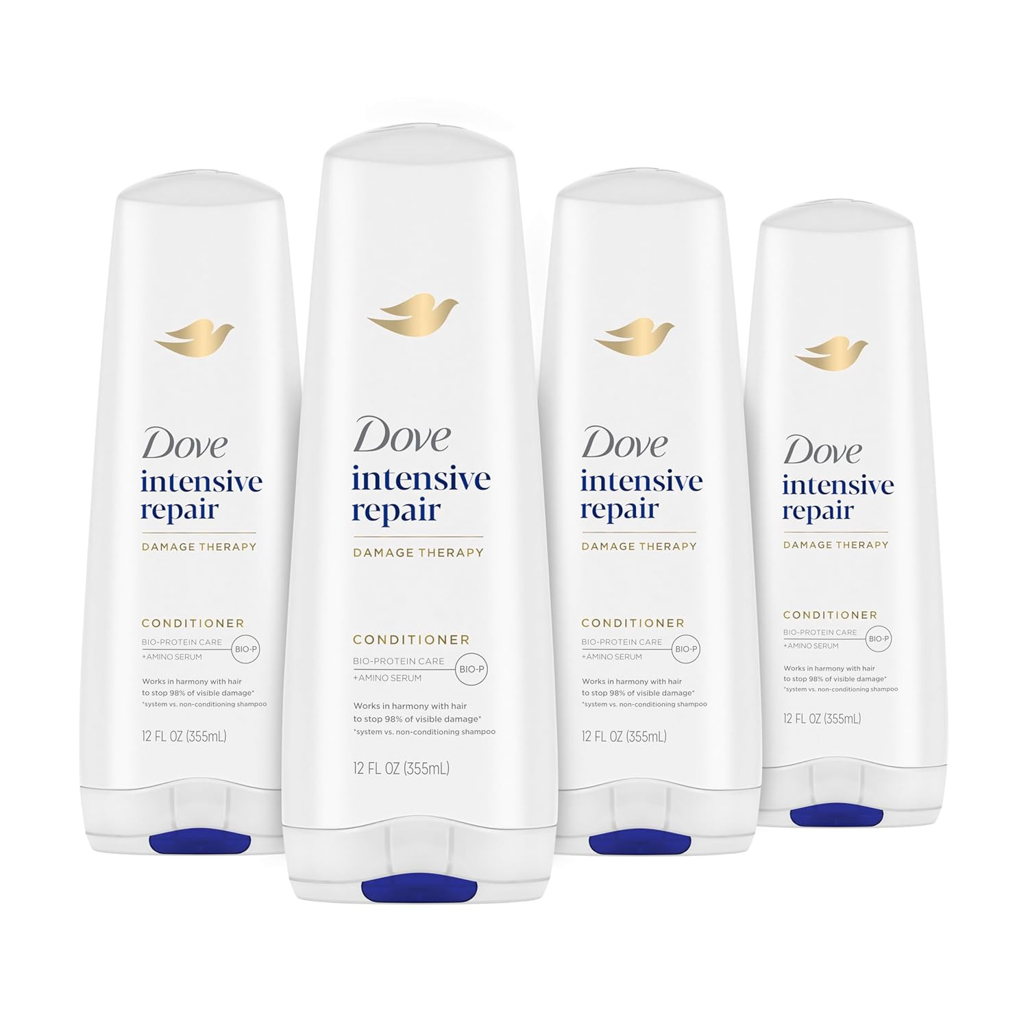 Укрепляющий кондиционер Dove Интенсивное восстановление в количестве 4 штук для поврежденных волос Deep Co