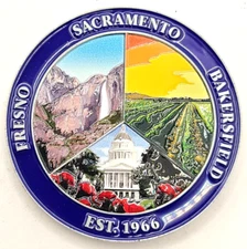 U.S. Marshals Service Eastern District of California Challenge Coin 2-inch