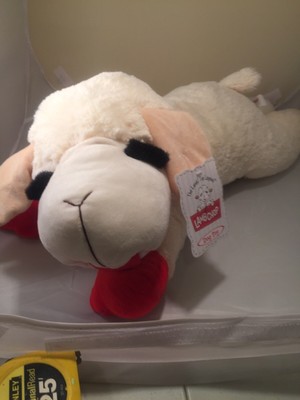 jumbo lamb chop dog toy