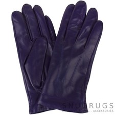 LADIES BUTTER SOFT PREMIUM REAL LEATHER GLOVES WITH 3 POINT STITCH DESIGN