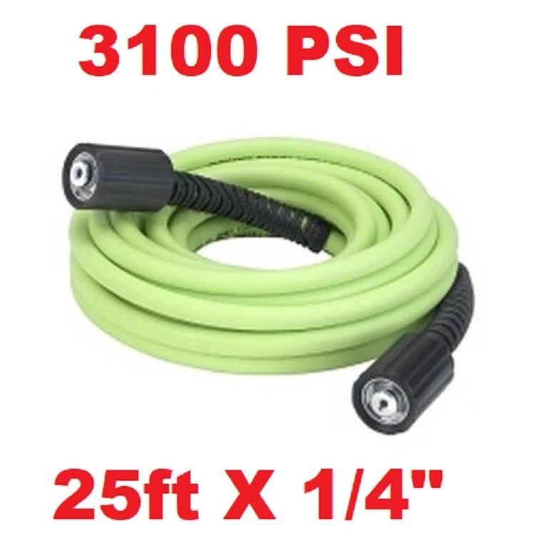 Flexzilla Flexzilla 25' Pressure Washer Hose HFZPW3425M4X, 44 OFF