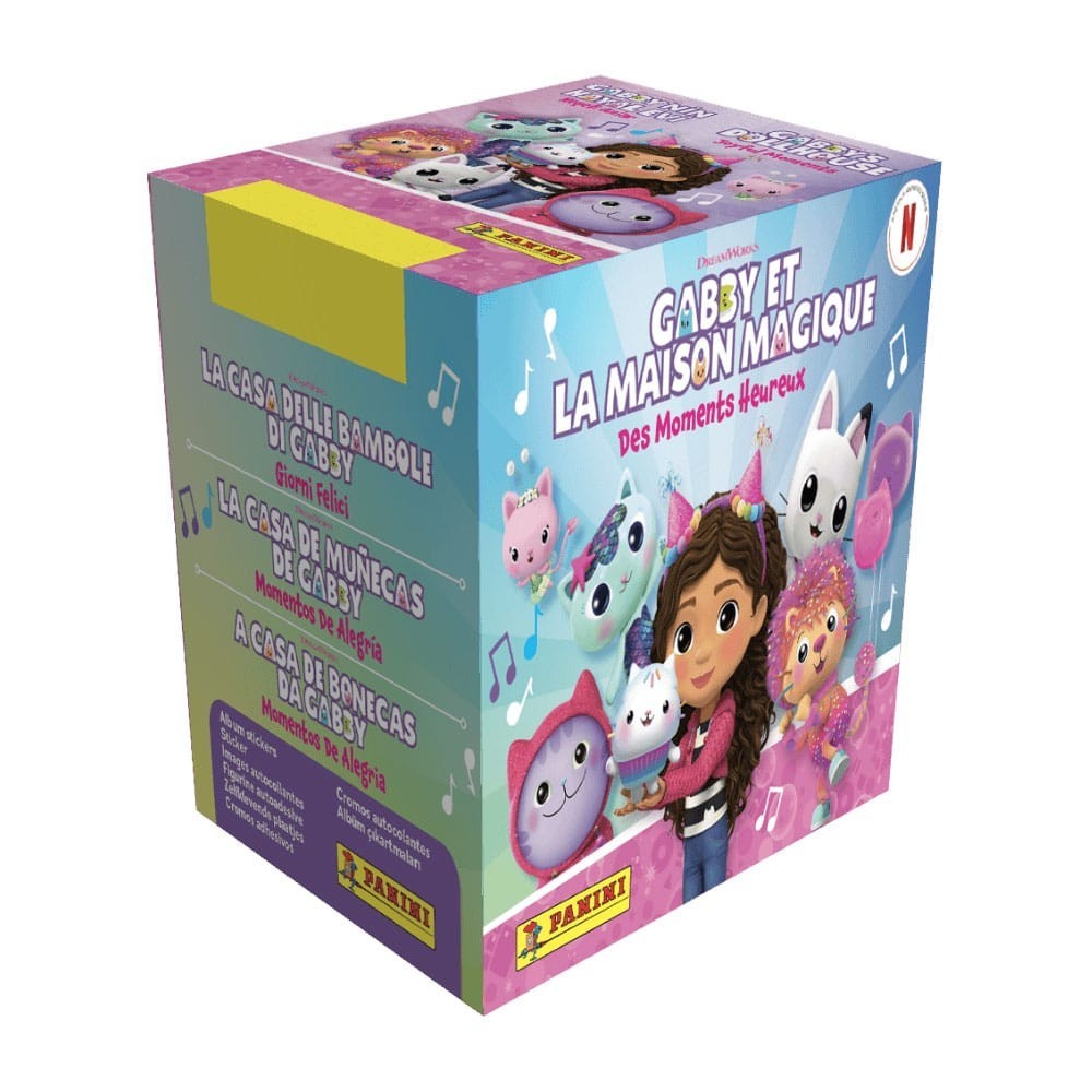 Partagez des moments heureux en famille avec la Stickers Box Gabby et la Maison Magique