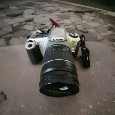 Canon Rebel 2000 Eos Camera With Case Tested Works Battery Not Included