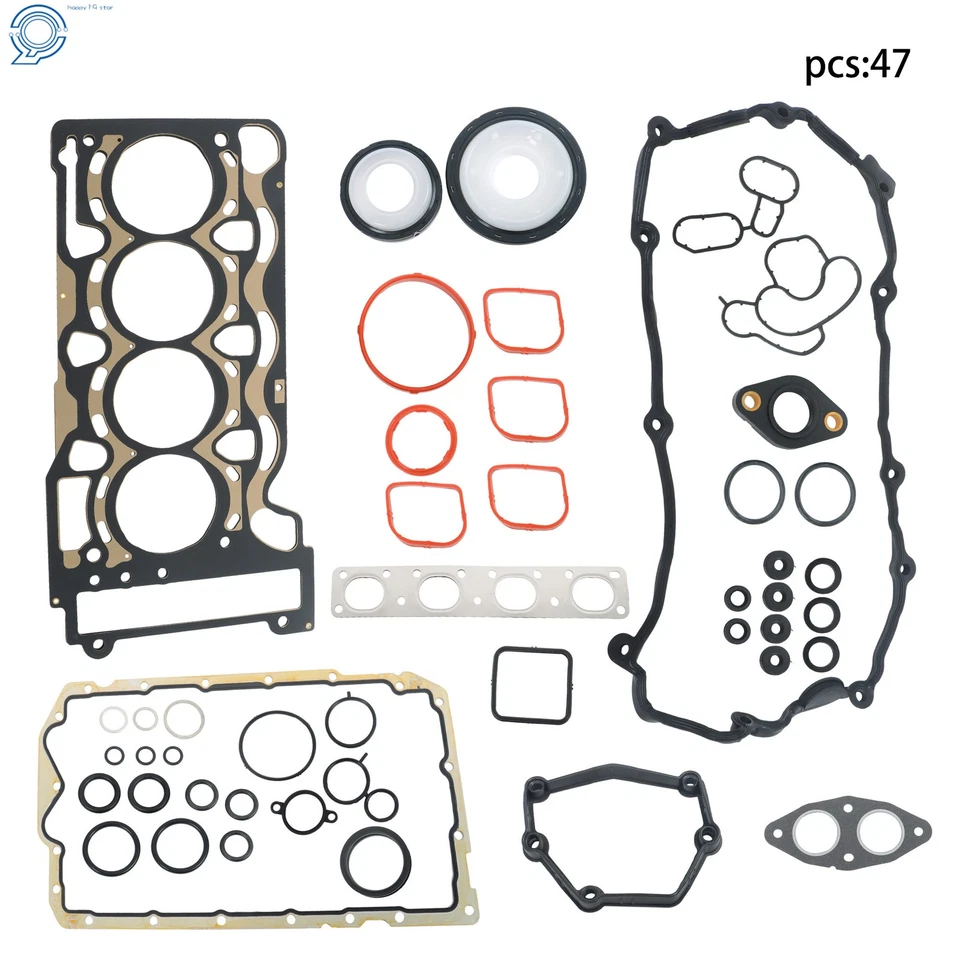 Kit de sello de junta de revisión de motor N46B20 para BMW 120i 318i 320i E60 E88 X3 Z4 2,0 L Foto 4 de 4