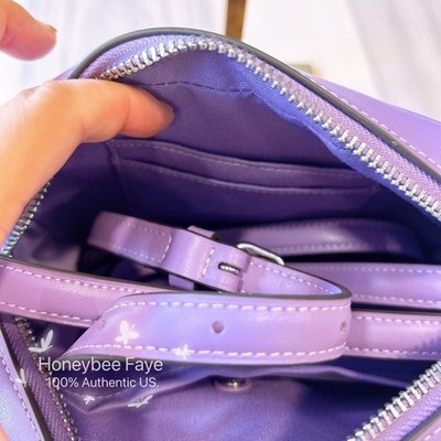 NWT Coach Mini Jamie Camera Bag/ Corner Zip Wristlet In Signature