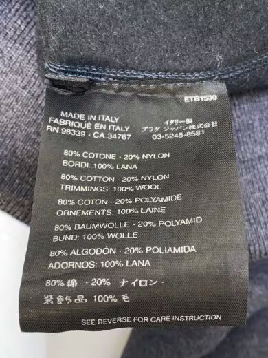 PRADA/Sweatshirt/L/Prada/Gray/Cotton/GRY// thumbnail 5