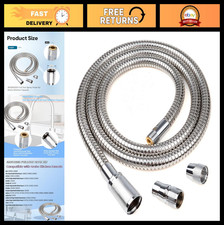 59" Pull-Out Spray Hose Replacement for Kitchen Faucets, Starlight Chrome Finish