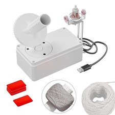 Plastic Automatic Yarn Cake Winder Tabletop Electric Wool Roller for Hand