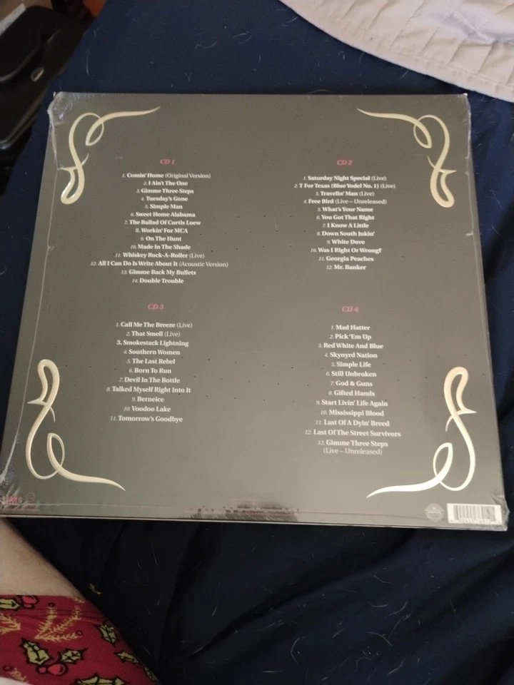 Fyfty by Lynyrd Skynyrd (4xCD, 2023), NEW Geffen Embossed, Anthology Foto 3 de 3