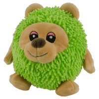 Fuzzle Hundespielzeug BäR FüR Welpen, Quietscher, GrüN, 14 Cm Weich