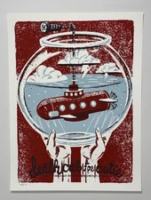 Death Cab for Cutie Poster MetLife East Rutherford NJ 2025 Official Silkscreen