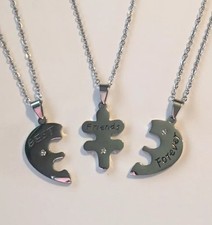 Best Friends Necklace   Matching Friendship Jewelry for You and Your BFF