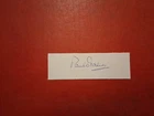 WW2 RAF BATTLE OF BRITAIN HURRICANE PILOT   PEN  SIGNED CARD