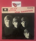 THE BEATLES All My Loving 45 EP VG+ UK Press GEP 8891 Robert Freeman Credited