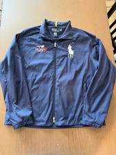 Polo Ralph Lauren 2010 US Open Tennis Jacket Navy Big Pony Full Zip Men  s L