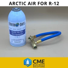 Envirosafe Arctic Air for R12, Auto AC Support, 1 can and hose