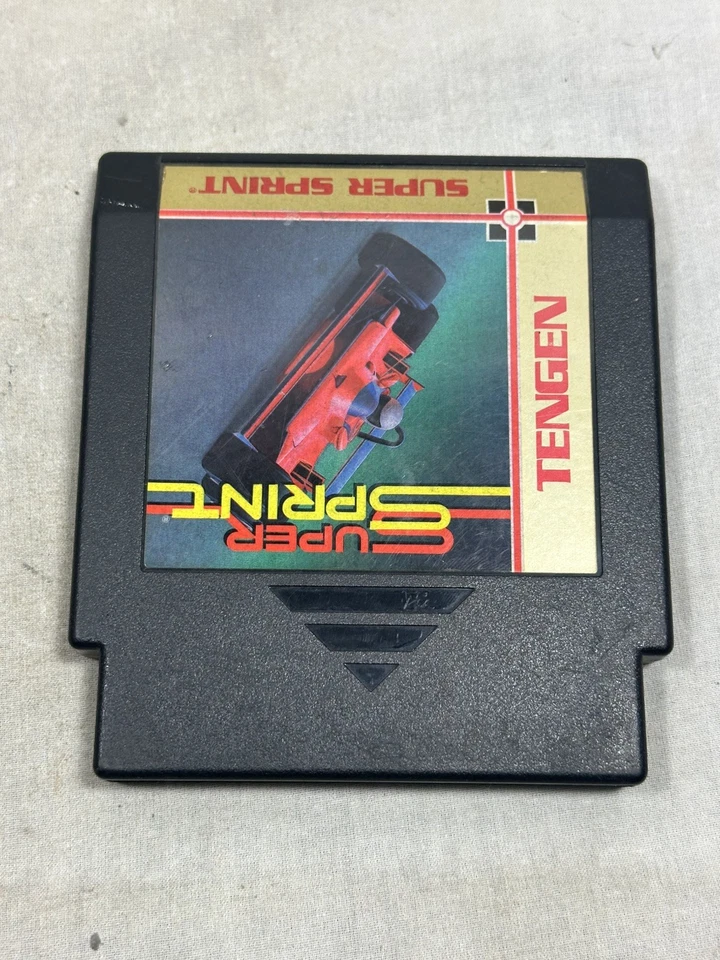 Cartucho Super Sprint (Nintendo Entertainment System, 1989) Apenas - Testado - Imagem 2 de 4
